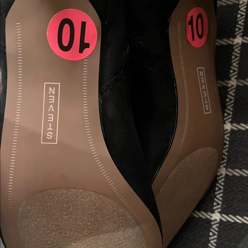 Steven Elegant Black Women's Boots with Kitten Heels👀👀 - Picture 5 of 8